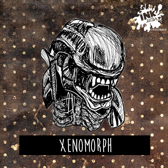 Xenomorph-alien-drawing-inkeater-originals-timelapse